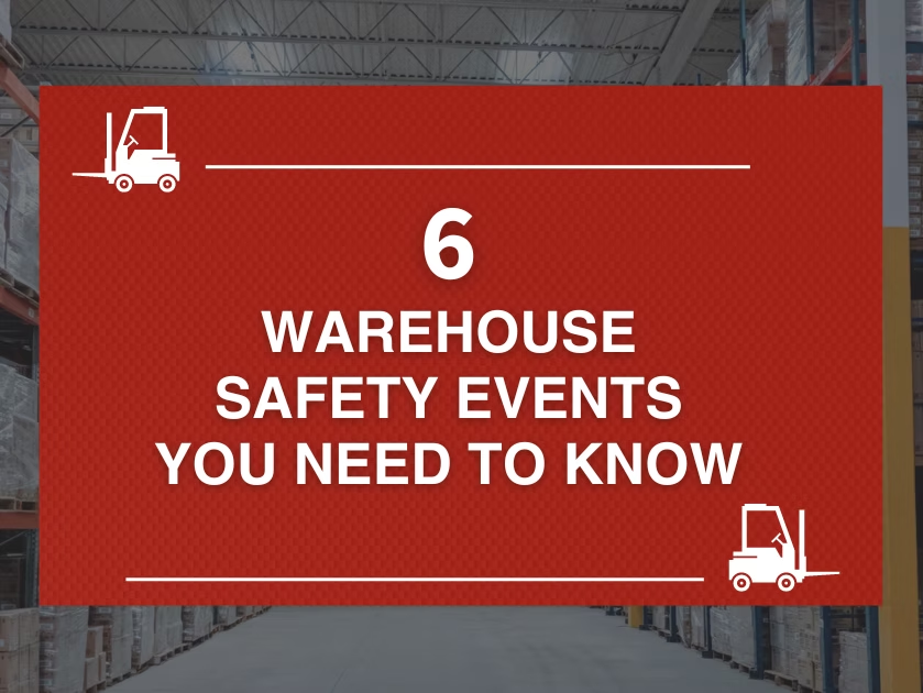 The 6 types of warehouse safety events that you need to know