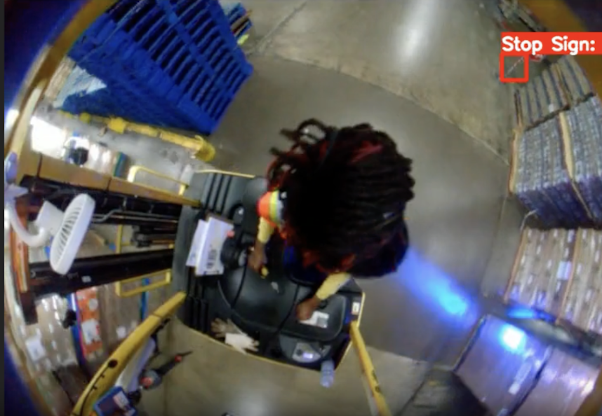 Missed stop sign detection