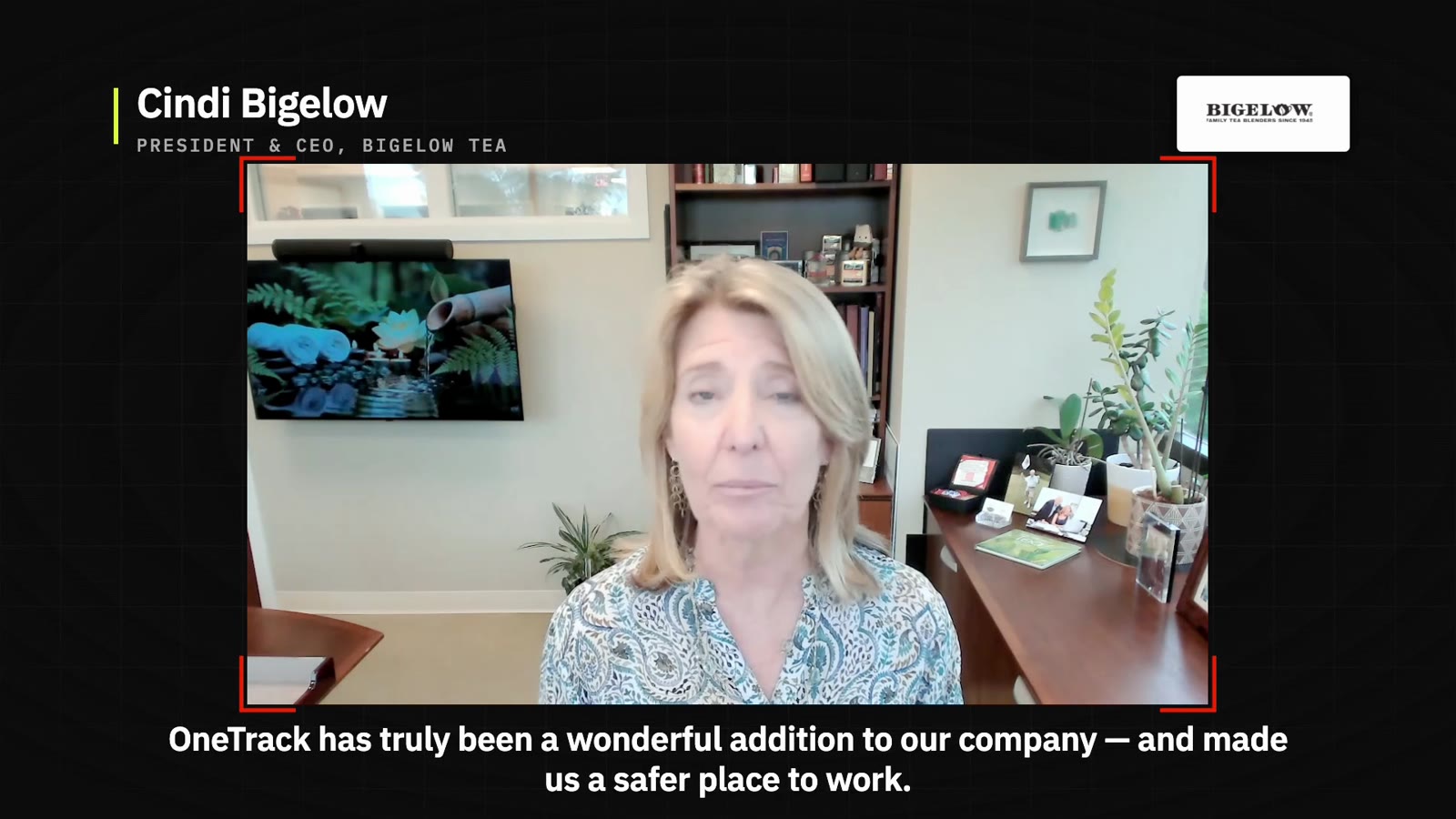 Cindi Bigelow, Bigelow Tea